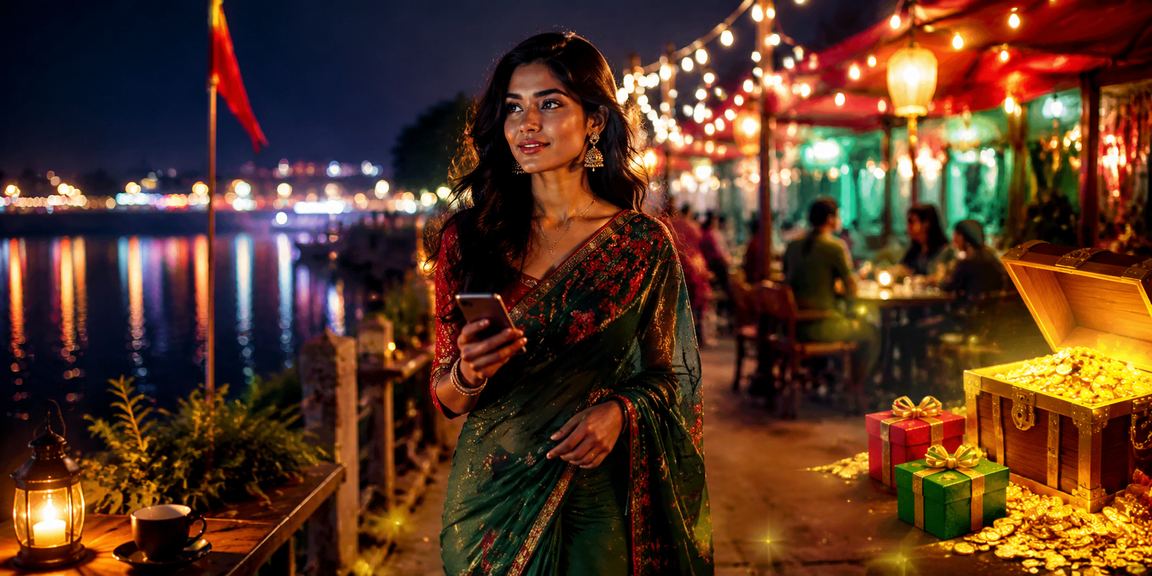 ময়মনসিংহে মোবাইলে mw306r - এ পেমেন্ট করছেন একজন ব্যবহারকারী লাল-সবুজ পোশাকে